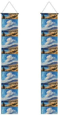 Palmen-Motiv, tropischer Druck, praktische Aufbewahrung, Pflege, Banner, Hintergrund, speziell für Feiern