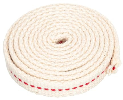 BAZEITFLOW Cotton Docht Öllampe Aus Natürlicher Baumwolle 1 Meter Länge Rauchfreier Alkohollampen Docht Praktisch Für Petroleumlampen Selbstgemacht Beleuchtung