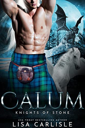 Calum: Knights of Stone: A gargoyle and pegasus shifter romance (Highland Gargoyles Book 5)