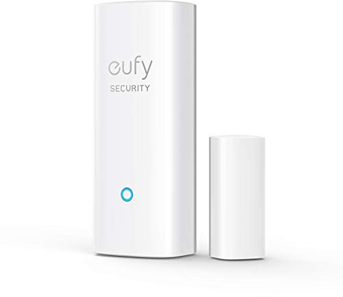 eufy Security by Anker, Sensor de Puerta, Detecta Apertura/Cierre de Puertas y Ventanas, Envía Alarma, Dispara Alarma, 2 años de batería, Requiere eufy Security HomeBase/HomeBase E