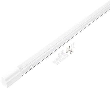 NCC-Licht LED Unterbauleuchte Arax 130cm Weiß 14W 1400lm Neutralweiß 4000K mit Schalter
