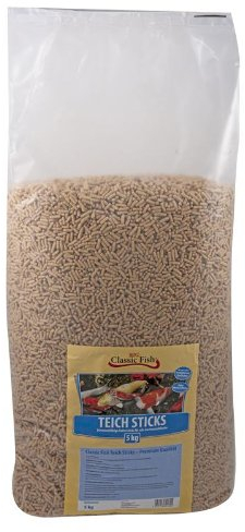 BTG Classic Fischfutter | 5kg Teichsticks für Gartenteichfische
