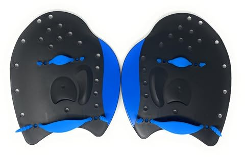 AQASKIN Palette Nuoto Allenamento Resistenti e Leggere – Piscina e Mare – Ideali per Adulti e Ragazzi – Unisex (S, Quantità 4 Coppie)