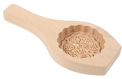 VINTORKY Holz Mond Kuchenform Diy Gebäckform Haushaltsbackwerkzeug Küchenutensil Mondkuchenform Backen Versorgung