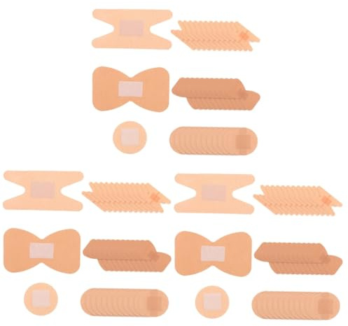 Healeved 450piezas Apósito Adhesivo y Transpirable Para Heridas Para Adultos y Ligero y Fácil De Transportar Material Amigable La Piel Para Uso Diario