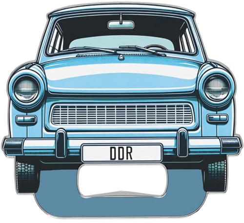 United1871 Flaschenöffner TRABANT, DDR Geschenke für Männer, Lustiger Bieröffner, DDR Produkte Haushalt passend für DDR Geschenkbox