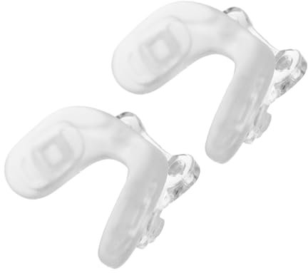 KOCKSHION 2pcs Silicone Nose Pads for Glasses Children Anti-Slip Double Screw Design Nose Bridge Pads Eyeglasses Accessories for Kids