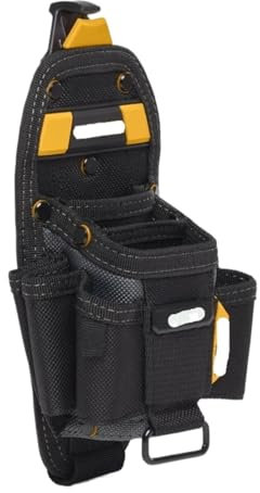 XUWEWI Ceinture Outils Pochette à Outils Moyenne en Polyester à 7 Poches for Outils Longs ou Courts, Pochette de Ceinture, Tablier Porte Outils Ceinture Multiples