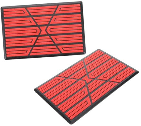 MAGICLULU 2stücke Auto Bodenschutz Pads Pedal-fußpolster Aus Pp PVC Einfache Installation Verbesserte Haltbarkeit Passform Für Verschiedene Autofußmatten