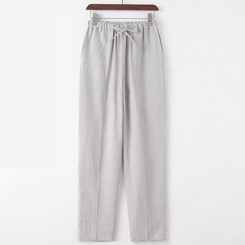 Générique Pantalon de Tai-Chi Arts Martiaux Costume Qi Gong Vêtements Traditionnels Chinois Homme Femme Arts Martiaux Costume Pantalon en Coton Et Lin,Noir,M