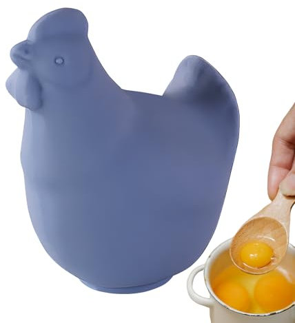 Eigelbtrenner | Eierteiler | Silikon weiß Siebteiler Lebensmittelfilter Gadgets für Küche Backen Restaurant Chef