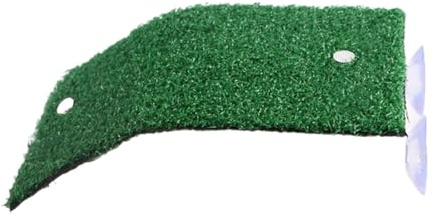 Ruwshuuk Plateforme de Baignade pour Tortues Aquatiques, Îlot Solaire pour Aquarium À Reptiles Domestiques, Rampe décorative Fixable pour Tortues Terrestres, Crabes et Salamandres