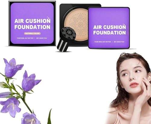 Serentia Cream Flawless Radiant Skin Instantly, BB Cream Korean Flawless Radiant Skin, Air Cushion CC Cre-am Mushroom Head Foundation, Waterproof Oil-Control Moisturizing Concealer (B1)