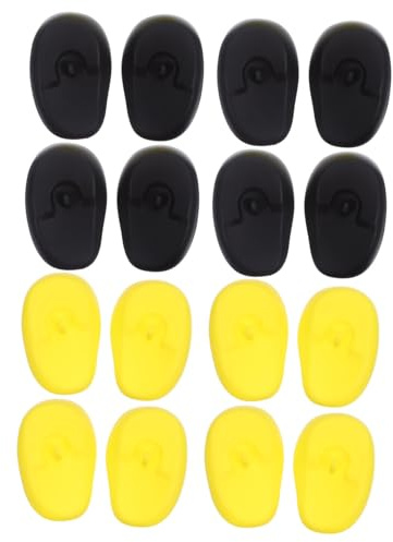 SOIMISS 16pairs Silicone Ear Protectors for Hair Dye Heat Protection Ear Covers for Styling for Salon Hairdressing and Home Use
