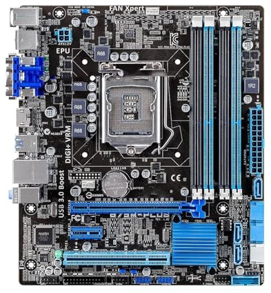 Scheda madre desktop Fit For Asus B75M-PLUS Intel B75 Socket LGA 1155 i3 i5 i7 DDR3 32G SATA3 USB3.0 scheda madre