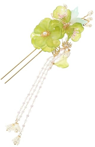 Vintage Haarstab aus Zinklegierung, Antiker Brauthaarschmuck