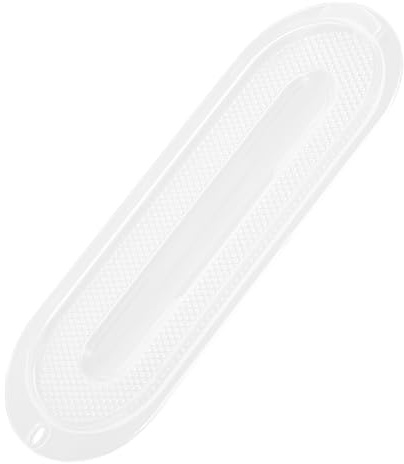 PAMINGONO Copertura Paralume Ovale in ABS per Luce Cappa Cucina, Protezione Lampada con Installazione Facile, Uso Ideale in Cucine e Zone Pranzo