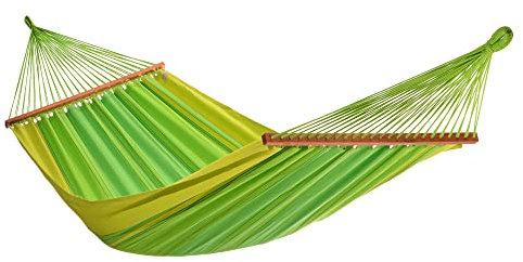 HängemattenGlück Stab-Hängematte Famosa lind