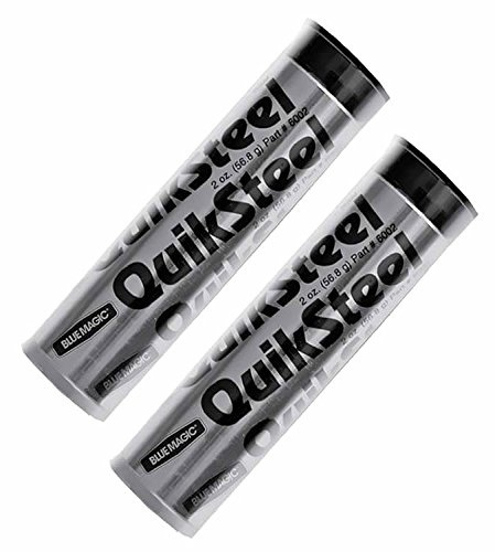 2 x Quiksteel Stahl verstärkt EPOXY PUTTY 56,8 g