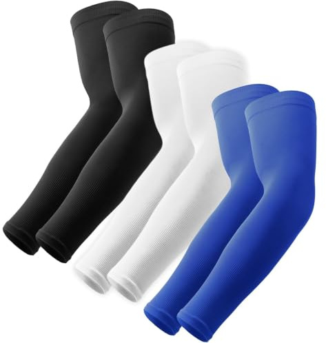 OutdoorEssentials UV Sun Protection - Compression Arm Sleeves, Sports Cooling Sleeves for Men, Women - Baseball, Golf