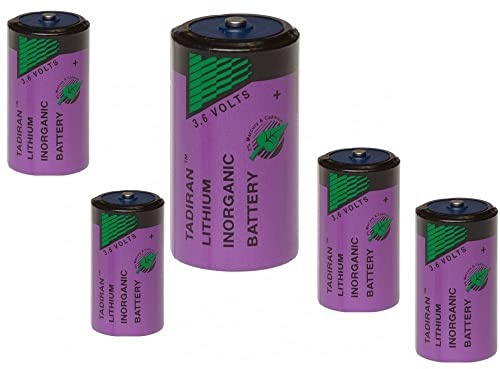 Tadiran SL-770 / SL-2770 / C Lithium Battery 3.6V - 5 Pieces