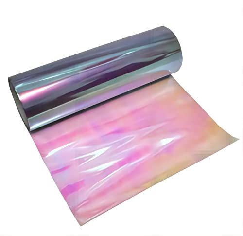Riloer Car Light Film, Tint Vinyl Film for Headlight, Rear Light, Taillight Fog Lamp, Purple Color Changing, 30 * 200CM