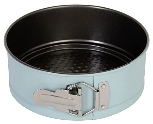 wenco premium Mini-Springform, Rund, Ø 18 cm, Antihaftbeschichtet, Kohlenstoffstahl, Mintgrün (Version 2022)