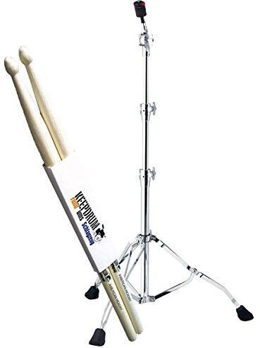 Tama HC82W Roadpro Serie Gerader Beckenständer + keepdrum Drumsticks 1 Paar