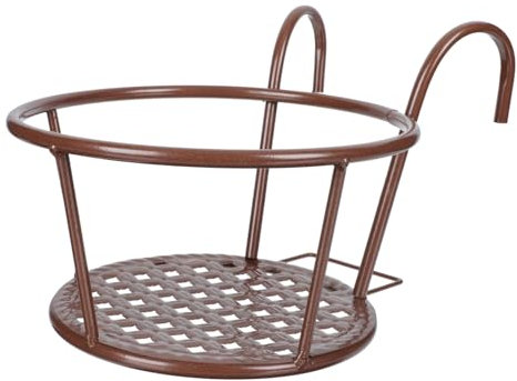 KITANDOVE Support Extérieur Pour Pots De Fleurs Etagere Pour Plantes Balcon Cintre Suspendu Jardinière Outil À Suspendre Pots Fleurs Jardinière Balcon
