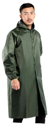 ROMISBABA Rain Poncho for Women Men Adults Long Rain Jacket Cycle Hiking Outdoor Activity Cover