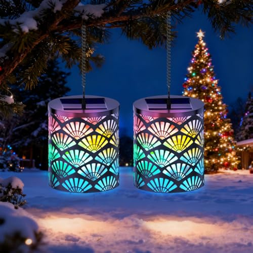 Regalo Perfecto de Navidad: Luces LED Solares con Efecto 3D para Árbol, Interior y Exterior