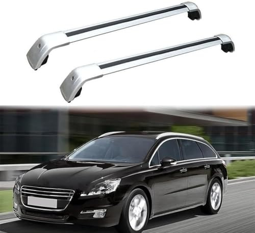 ZHAODG Barre Portapacchi per Auto, per Peugeot 508 SW 5-Dr Estate 2011-2018 Barre PORTATUTTO, portabiciclette, Barre trasversali da Tetto,Bagagli Trasporto Rack, Auto Accessori