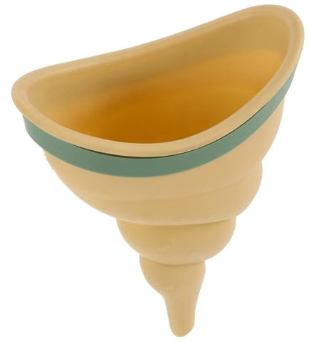 BESPORTBLE 1piezas Urinal Femenino y Dispositivo Reutilizable para Mujeres Embudo De Portátil para Camping y Actividades De Limpiar y Usar
