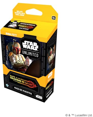 Fantasy Flight Games | Star Wars Unlimited Gioco Di Carte Collezionabili Salto alla Velocità della Luce | Bobba Fett | A partire da 12 Anni | per 2 Giocatori | 30 Minuti per Partita | Italiano