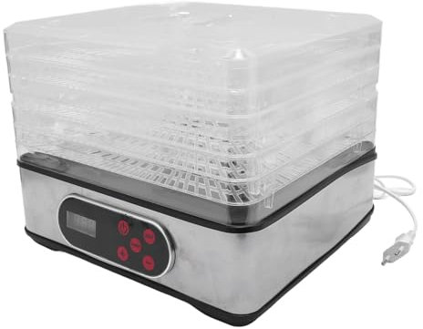 Machine de séchage des aliments polyvalents, déshydrateur alimentaire électrique 110 V avec les légumes de la minuterie de la minuterie et le déshydrateur de viande pour hanche et