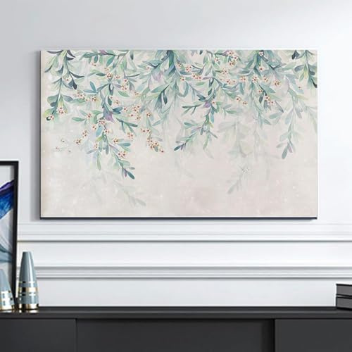 HSTANGKY Funda Antipolvo Para TV De 32 A 65 Pulgadas Protector De Pantalla LCD/LED Impermeable Y Transpirable Funda Antipolvo Universal Para Televisores De Pantalla Plana-flower1||40-43inch