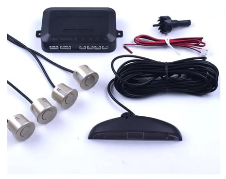 Macchina Sensori Sensore Parcheggio Parktronic Con Radar Retromarcia Posteriore Per Auto Rilevatore Monitoraggio Della 4(Oro)
