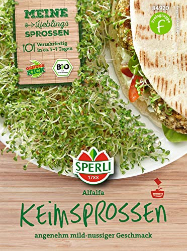 Bio Kiepenkerl Germoir pour graines de phlox brokol (mélange Aroma radies blé Graines de capucines Alfalfa