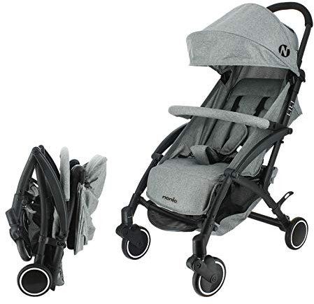 Nania Poussette compacte LILI 0-36 mois - Légère 6kg (gris)