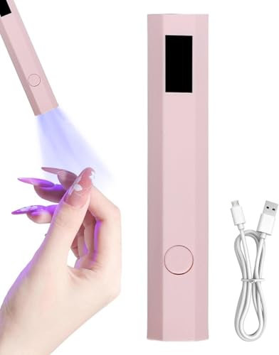 Lampada UV Gel Asciugatore Portatile E Ricaricabile Con Due Temporizzatori