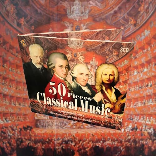 50 Stücke Klassische Musik, Beethoven, Vivaldi, Mozart, Nocturnes, Klaviersonate, Symphonie, Il Barbiere Di Siviglia, Four Season