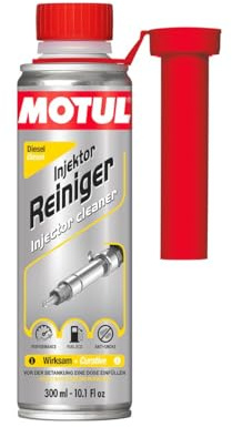 MOTUL 300 ml Injektor Reiniger Diesel Additiv Injektorreiniger Kraftstoffsystem | 110673 | Entfernt Ablagerungen in Kraftstoffsystem, den Injektoren und im Brennraum