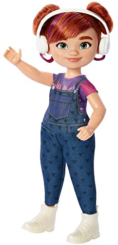 Karma's World Switch Stein Modepuppe (20,8 cm) mit Outfit und Kopfhörer-Zubehör, Spielzeug aus der Netflix Original-Serie für Kinder und Fans ab 3 Jahren