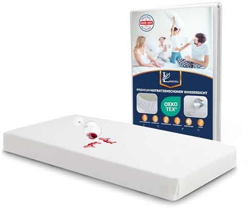 Limenda Matratzenschoner 180x200 (Rundum-Gummizug) - Inkontinenzunterlage waschbar, Matratzenschoner wasserdicht, wasserdichte Matratzenauflage 180x200, Matratzenschoner180x200cm