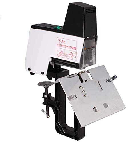 HYQNG Agrafeuse électrique de Bureau, Machine à Relier entièrement Automatique A3 Robuste, agrafeuse à Point Plat, épaisseur de Reliure 40 Feuilles, pour Le Bureau et la Maison