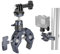 SMALLRIG Super Morsetto con Testa a Sfera Morsetto Braccio Magico Treppiede Morsetto per Monitor da Campo LCD Microfono Flash per Gopro per DJI Action 3 Carico Massimo 3,5 kg (7,7 libbre) - 4102B