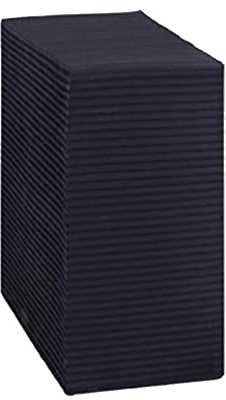 Creperture Aktivkohle Aquarium Filter, Cube Wabenstruktur Holzkohle Deodorant Wasserreiniger Filterzubehör für Pools Wasserreinigung Wasseraufbereitungswürfel, 10x10x5cm