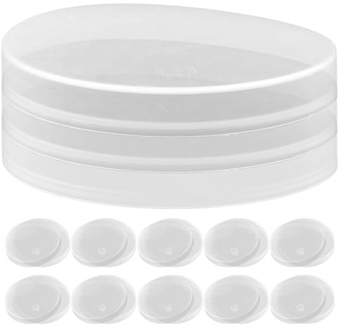 Luxshiny Bouchons De Bouteille De Lait Réutilisables Étanches 6.70 Cm Couvercles De Remplacement Anti-Fuite Pour Bocaux De Cuisine Et Maison Lot De 50