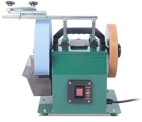 di Affilatura a Due Direzioni Raffreddato ad Acqua - Affilatrici Elettriche Strumenti for Affilare da Banco Affilatrice Multifunzione Raffreddata ad Acqua con Mola da 10 1425 Giri/min 240 Watt