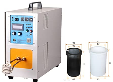 Horno calentador de inducción de alta frecuencia de 15KW, horno de fusión de enfriamiento, soldador de hierro, tratamiento térmico, forja, horno de alta frecuencia(15kw,Type2)
